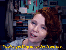 Random Tuesday Youre Getting An Order From Me GIF - Random Tuesday Youre Getting An Order From Me Im In Charge GIFs