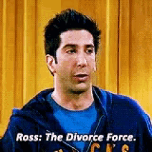 Friends Ross GIF - Friends Ross Divorceforce GIFs