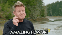 Amazing Flavor Gordon Tries Smoked Oysters GIF - Amazing Flavor Gordon Tries Smoked Oysters I Love The Flavor GIFs