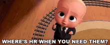 Wheres Hr When You Need Them Boss Baby GIF - Wheres Hr When You Need Them Boss Baby Oh No GIFs