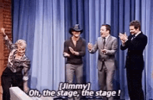 Jimmy Fallon Stage GIF - Jimmy Fallon Stage Overjoyed GIFs
