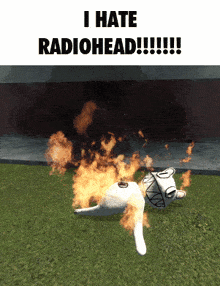 Radiohead Thom Yorke GIF - Radiohead Thom Yorke I Hate Radiohead GIFs
