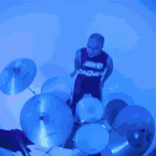 Playing The Drums Noel Agante GIF - Playing The Drums Noel Agante Grumpster GIFs