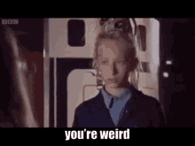 Sparticle Mystery You Are Weird GIF