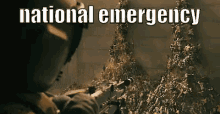national emergency national emergency gun kill