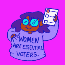 Women Are Essential Voters Ballot GIF - Women Are Essential Voters Ballot Women GIFs