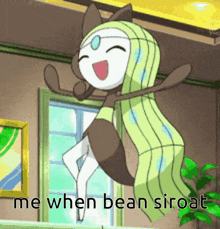 Me When Bean Siroat Meloetta GIF - Me When Bean Siroat Bean Siroat Siroat GIFs