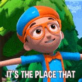 It'S The Place That We Call Home Blippi GIF - It'S The Place That We Call Home Blippi Blippi Wonders - Educational Cartoons For Kids GIFs