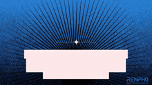 a blue background with renpho written on the bottom right