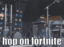 Trent Reznor Fortnite GIF - Trent Reznor Fortnite Hop On GIFs