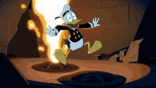 Donald Duck Surprised GIF - Donald Duck Surprised Burn GIFs