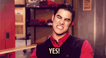 Glee Yes GIF - Glee Yes Blaine Anderson GIFs
