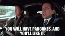 Pancakes Driving GIF