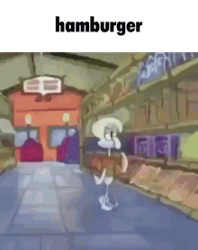 Squidward Hamburger GIF - Squidward Hamburger GIFs