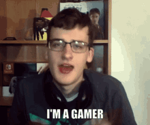 Im A Gamer Gamer GIF - Im A Gamer Gamer Homekat GIFs