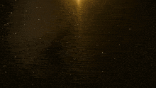 a gold background with a light coming out of the center