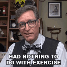 Had Nothing To Do With Exercise Lance Geiger GIF - Had Nothing To Do With Exercise Lance Geiger The History Guy GIFs