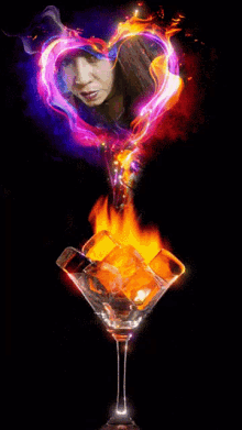Fire Drink GIF