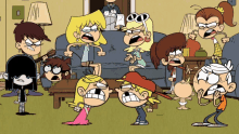 Face Off GIF - Loud House Face Off Argue GIFs
