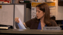 The Office Dont Talk To Me GIF - The Office Dont Talk To Me Cut Off Your Face GIFs
