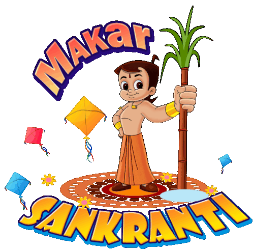 Makar Sankranti Chhota Bheem Sticker - Makar Sankranti Chhota Bheem Makar  Sankranti Ki Shubhkamnaye - Discover & Share GIFs