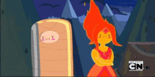 Adventure Time Hug GIF - Adventure Time Hug Flame Princess GIFs