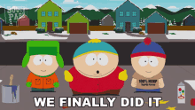 We Finally Did It Cartman GIF - We Finally Did It Cartman South Park GIFs