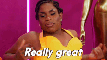 Really Great Monét X Change GIF - Really Great Monét X Change Rupauls Drag Race All Stars GIFs