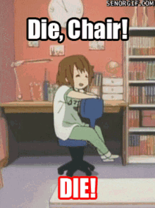 anime guy in chair meme｜TikTok Search