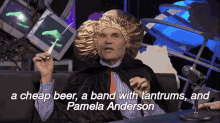 Lstudio: 3 Minute Talk Show W/ Fred Willard GIF - Cheap Beer Tantrums Pamela Anderson GIFs