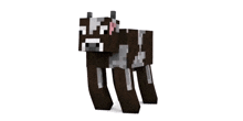 Minecraft Cow GIF