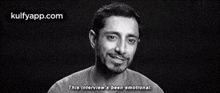 This Interview O Been Emotional..Gif GIF - This Interview O Been Emotional. Same Riz Ahmed GIFs