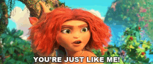 Youre Just Like Me The Croods GIF - Youre Just Like Me The Croods A New Age GIFs