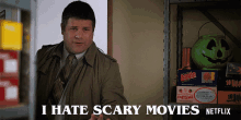 I Hate Scary Movies Not A Fan GIF