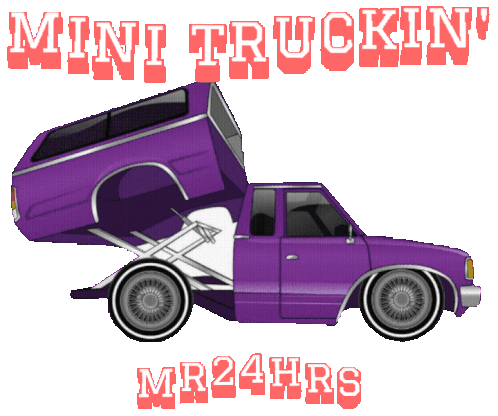 Mini Mini Truck Sticker - Mini Mini Truck Mini Trucks Stickers