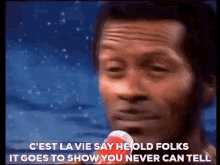 Chuck Berry Singing GIF - Chuck Berry Singing It Goes To Show GIFs