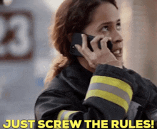 Station 19 Andy Herrera GIF - Station 19 Andy Herrera Just Screw The Rules GIFs