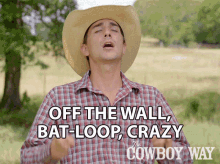 Off The Wall Batloop Crazy Cody Harris GIF - Off The Wall Batloop Crazy Cody Harris The Cowboy Way GIFs
