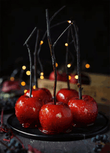 Candy Apple Food GIF - Candy Apple Food Yum GIFs