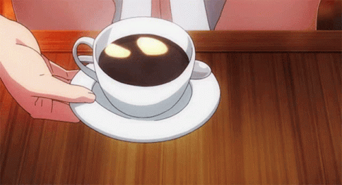 Gif Aesthetic Coffe gifaestheticcoffe  Anime coffee Aesthetic anime  Anime café