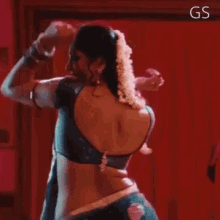 Anushka Shetty Sexy Back GIF - Anushka Shetty Sexy Back Dance GIFs
