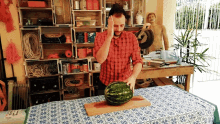 Karate Chop Chopping GIF - Karate Chop Chopping Watermelon Chop GIFs