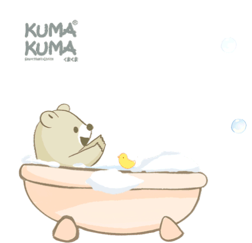 Take A Bath With Rilakkuma Rilakkuma Sticker - Take A Bath With Rilakkuma Rilakkuma Kumakuma Stickers