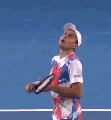 Aslan Karatsev Overhead Smash GIF - Aslan Karatsev Overhead Smash Tennis GIFs