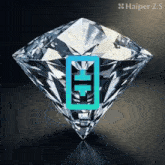 a diamond with the word haiper 2.5 on the bottom
