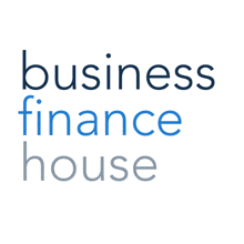 a logo for the business finance house is shown