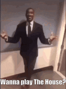 Roblox The House GIF - Roblox The House Shannon Sharpe Suit GIFs