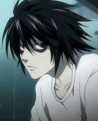 Ryuzaki l lawliet death note GIF on GIFER - by Buzalak