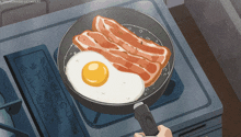 Bacon And Eggs Breakfast GIF