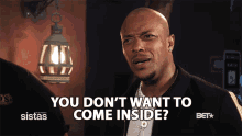 You Dont Want Come Inside Sistas GIF - You Dont Want Come Inside Sistas Asking GIFs